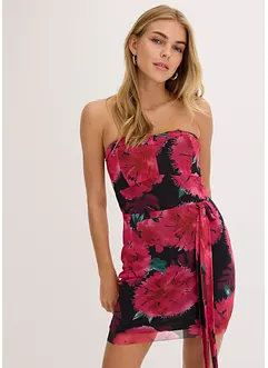 Robe courte avec traîne, bonprix