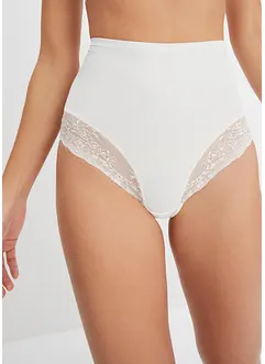 Lot de 2 culottes sculptantes lasercut, maintien modéré, bonprix