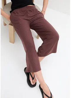 Pantalon en jersey à taille élastiquée, bonprix