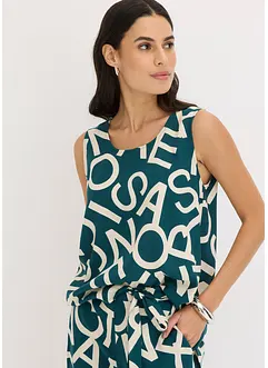 Blouse sans manches en viscose fluide, bonprix