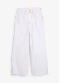 Jean large, taille haute, raccourci, bonprix