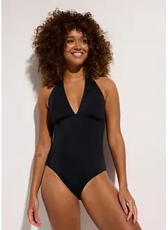 Maillot 1 pièce dos nu, décolleté V plongeant, bonprix