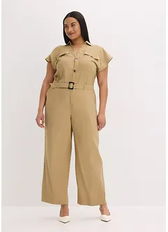 Combinaison en viscose avec lien à nouer, bonprix