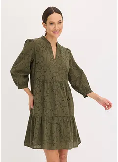 Robe-tunique en broderie anglaise, bonprix