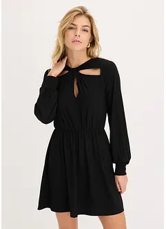 Robe en jersey avec découpes, bonprix