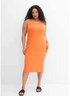 Robe débardeur en coton extensible, bonprix
