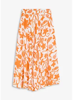 Jupe longue et fluide en viscose, bonprix