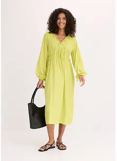 Robe-tunique fluide en viscose mélangée, bonprix