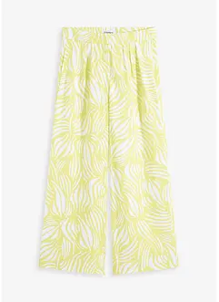 Pantalon palazzo à taille élastiquée, bonprix