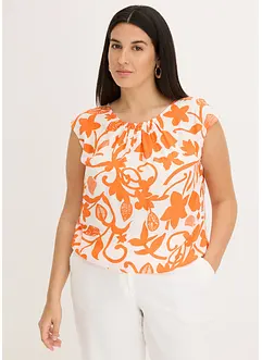 Top court sans manches en viscose fluide, bonprix
