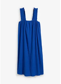 Robe en jersey crêpe gaufré, bonprix