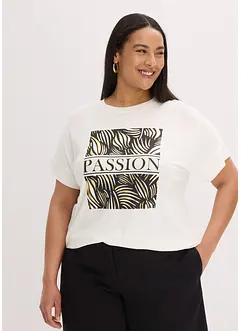 T-shirt à imprimé placé, bonprix
