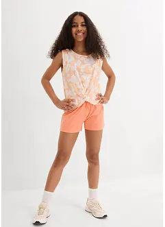 Top et short en coton extensible (ens. 2 pces), bonprix