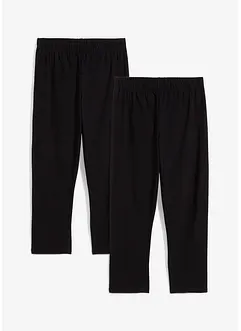 Lot de 2 leggings 3/4, bonprix