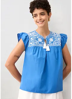 Tunique brodée avec de la soie, bonprix