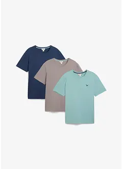 Lot de 3 T-shirts, bonprix