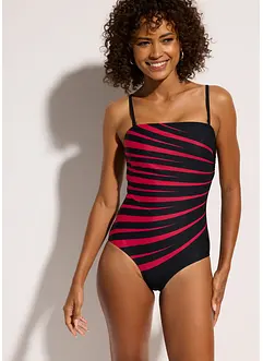 Maillot 1 pièce sculptant, maintien léger, bonprix