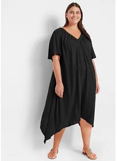 Robe caftan en crêpe, bonprix