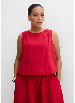 Blouse sans manches 100% coton, bonprix