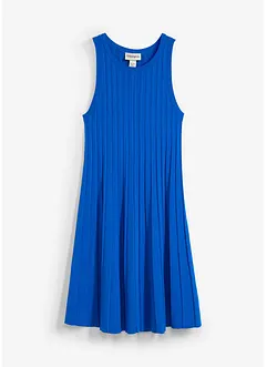 Robe trapèze en maille de viscose mélangée, bonprix