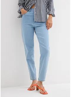Jean mom taille haute, extensible, bonprix