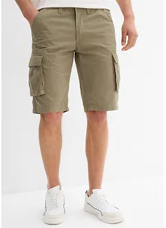 Bermuda cargo 100% coton, Loose Fit, bonprix