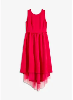 Robe courte-longue avec jupon en tulle, bonprix