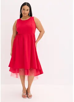 Robe courte-longue avec jupon en tulle, bonprix