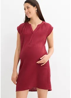 Robe de grossesse/d’allaitement en gaze de coton, bonprix