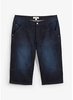Long bermuda en jean extensible, Regular, bonprix