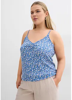 Top à fleurs en viscose fluide, bonprix