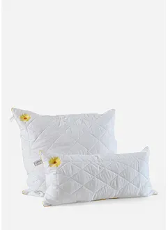 Oreiller microfibre toucher duvet avec fleur brodée, bonprix