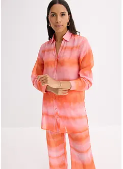 Chemisier ample et long à imprimé batik, bonprix