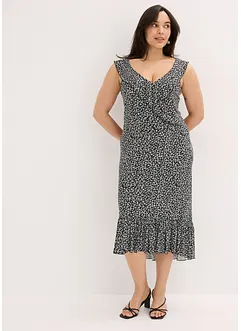 Robe en jersey à volants, bonprix