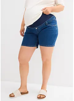 Short de grossesse en coton denim extensible, bonprix