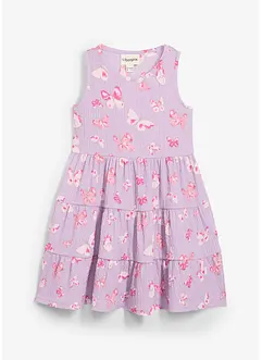 Robe en jersey effet froissé, bonprix