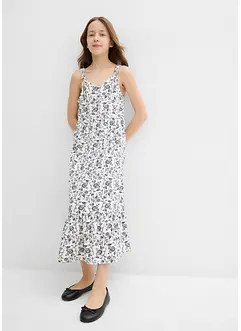 Robe longue en coton extensible, bonprix