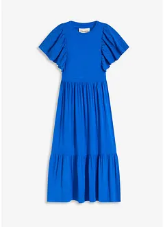 Robe en jersey à motif ajouré en viscose douce et extensible, bonprix