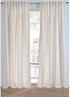Voilage à imprimé floral (1 pce), bonprix