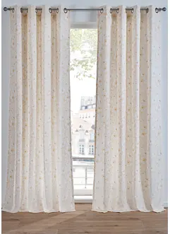 Voilage à imprimé floral (1 pce), bonprix