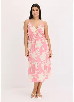 Robe à fines bretelles en viscose fluide, bonprix