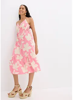 Robe à fines bretelles en viscose fluide, bonprix