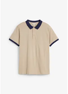 Polo en maille piquée 100% coton, bonprix