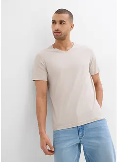 Lot de 3 T-shirts col V, bonprix