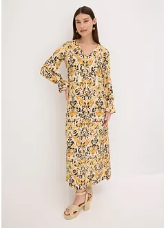 Robe caftan imprimée en viscose fluide, bonprix
