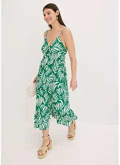 Robe imprimée à fines bretelles, bonprix