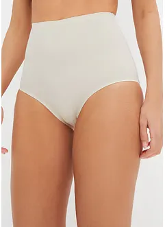 Lot de 3 culottes taille haute sculptantes, maintien modéré, bonprix