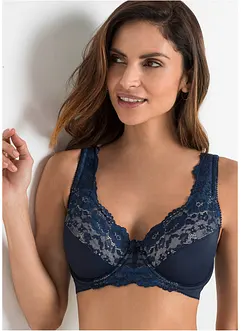 Lot de 2 soutiens-gorge minimiseurs à bretelles rembourrées, bonprix