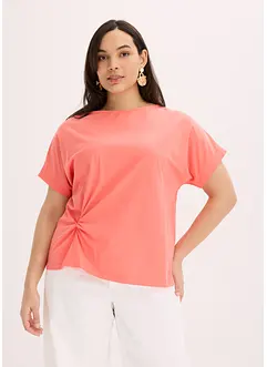 T-shirt avec détail noué, bonprix