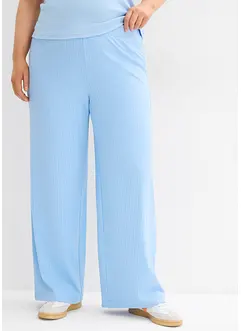 Pantalon palazzo à taille élastiquée, bonprix